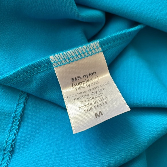 Susana Monaco Maia Top in Turquoise NWT - Picture 9 of 11